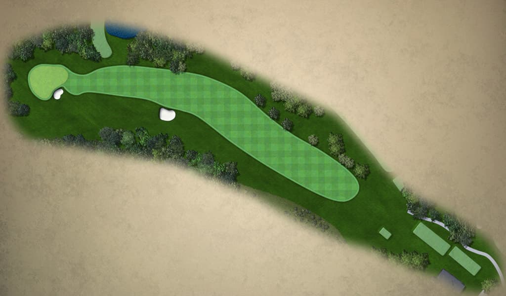 Hole 1 — Azalia Drive