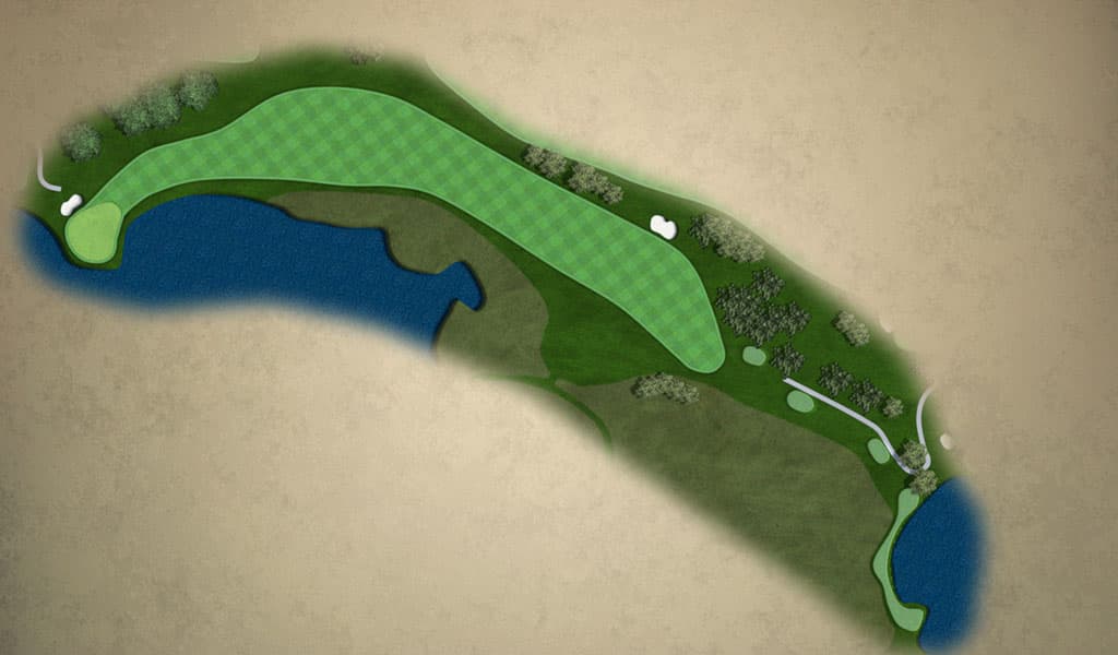 Hole 6 — The Crowned Crane