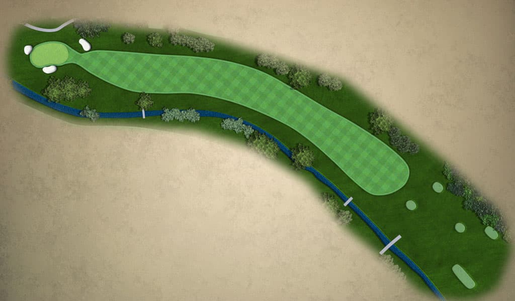 Hole 9 — Kingfisher Cove